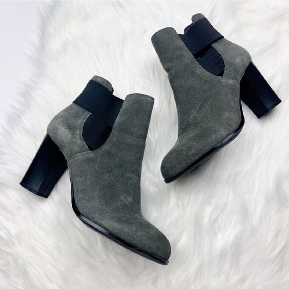 Kenneth Cole Reaction Shoes - Kenneth Cole Reaction Gray Suede Ankle Boots